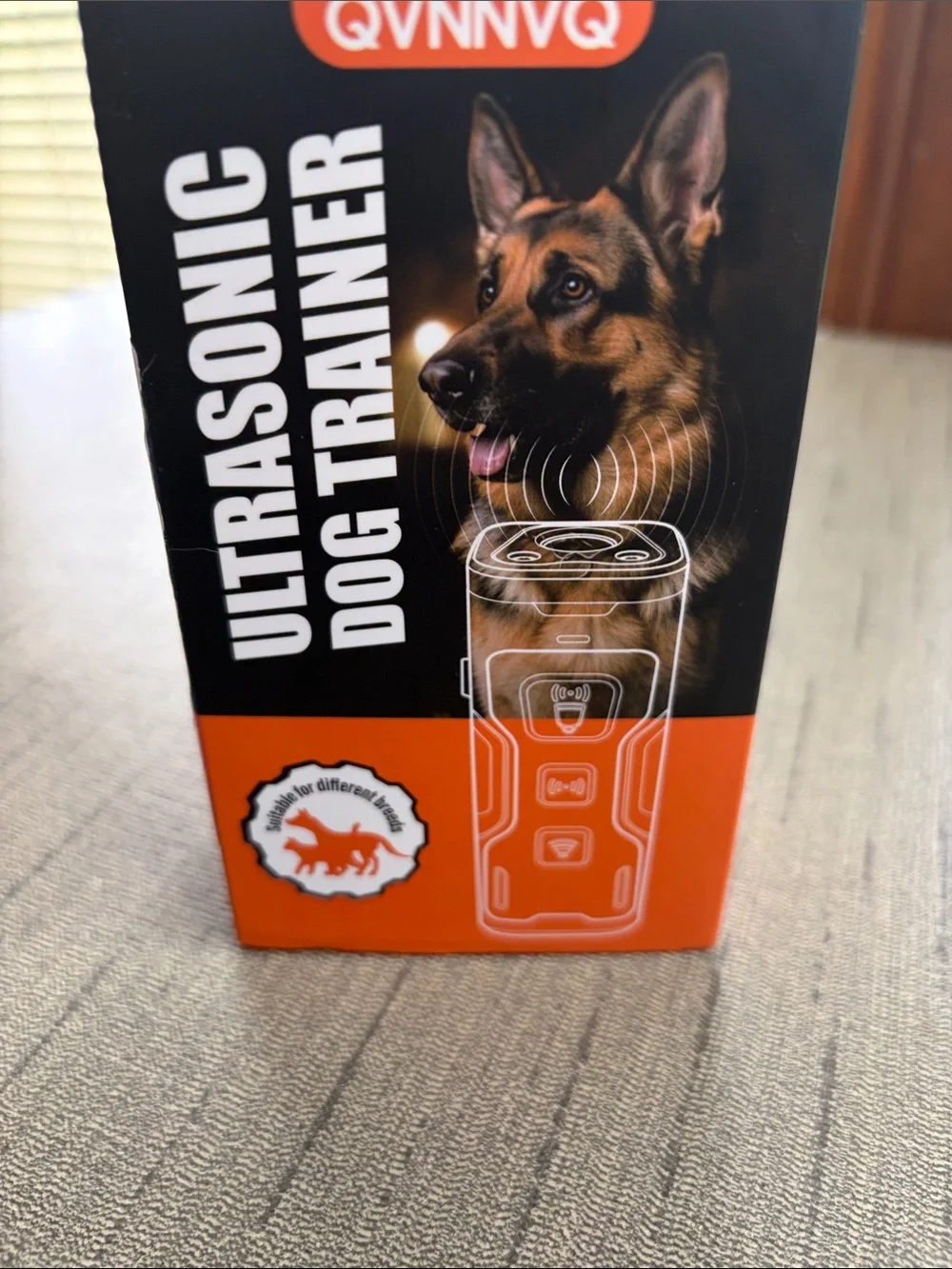 Ultrasonic Dog Trainer - Black and Orange